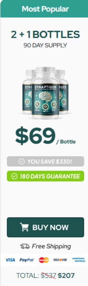 synaptigen most popular pack